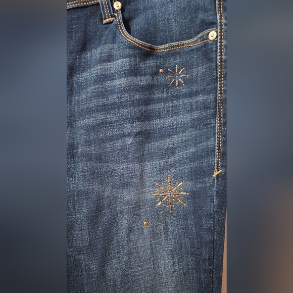 Lane Bryant Seven7 Limited Edition Embellished Jeans - Picture 4 of 16